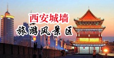 骚逼被操哭视频中国陕西-西安城墙旅游风景区